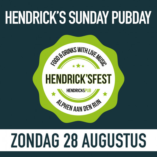 Hendrick’s Sunday Pubday